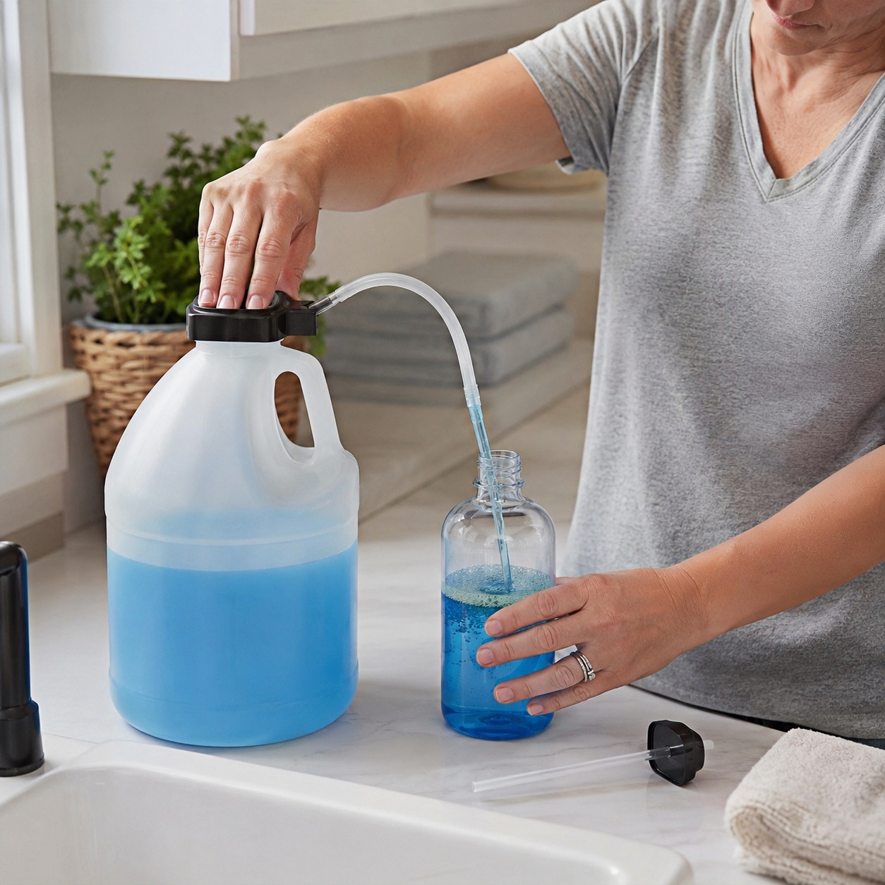 Micro diaphragm booster pump used in reverse osmosis water filtration systems, providing stable pressure for household and commercial under-sink RO water purifiers.